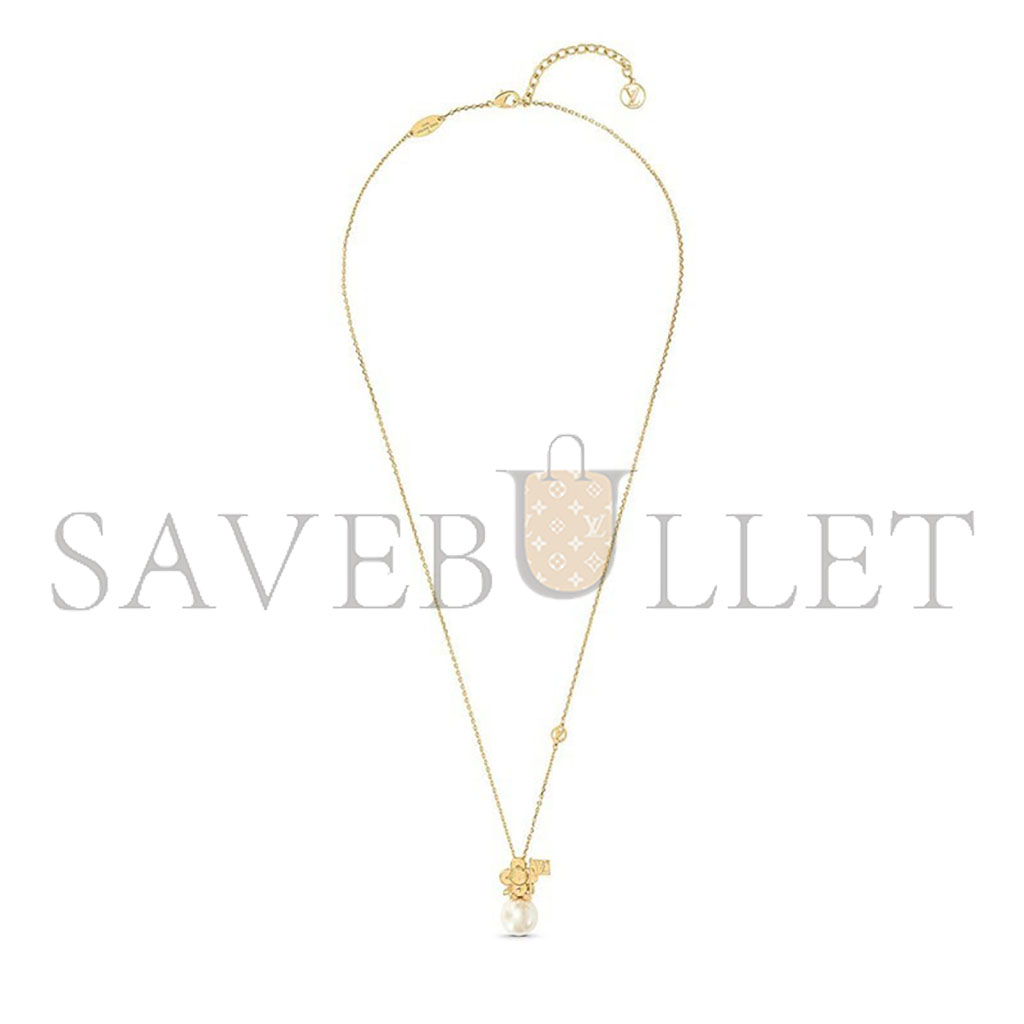 LOUIS VUITTON VIVIENNE OVER THE MOON NECKLACE M00798